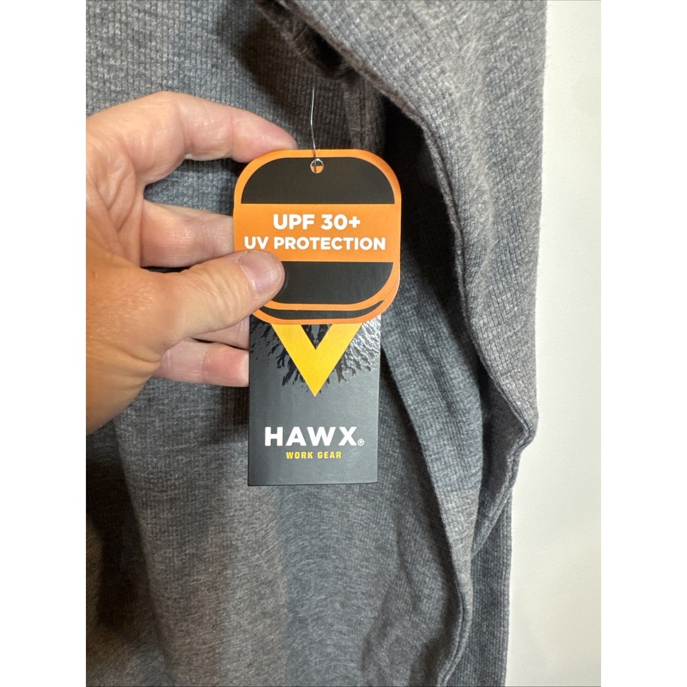 Hawx Long Sleeve Thermal‎ Shirt 2xl Warm Base Gray NWT - Picture 3 of 7